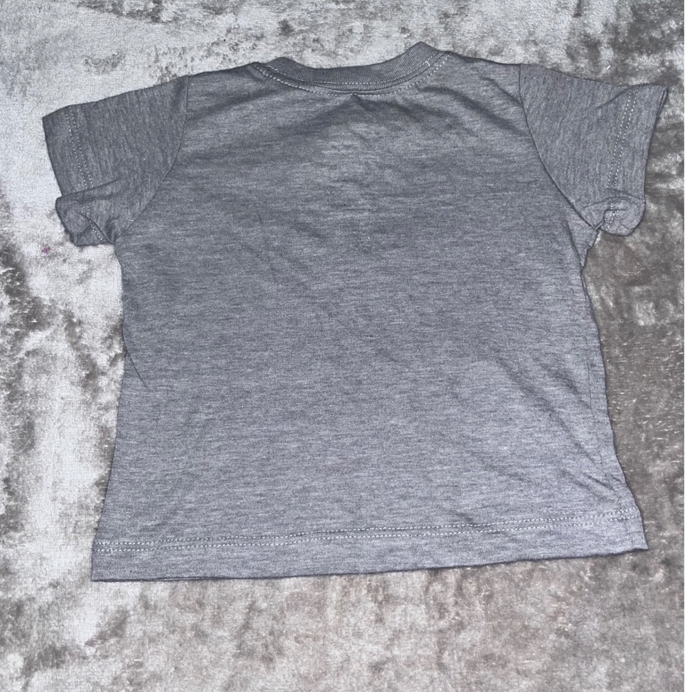 Zion Rootswear Bob Marley One Love Heather Gray Graphic T-Shirt Kids 12M NWT - Picture 3 of 3